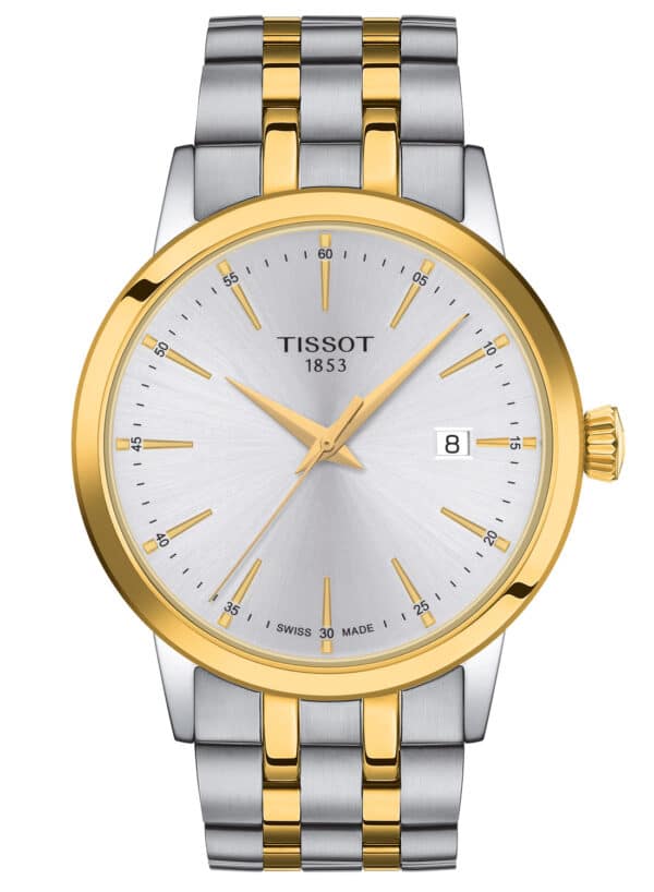 Tissot T129.410.22.031.00 Herren-Armbanduhr Classic Dream Bicolor