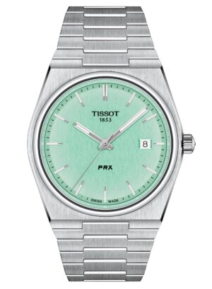 Tissot T137.410.11.091.01 Herrenuhr PRX 40 205 Türkis