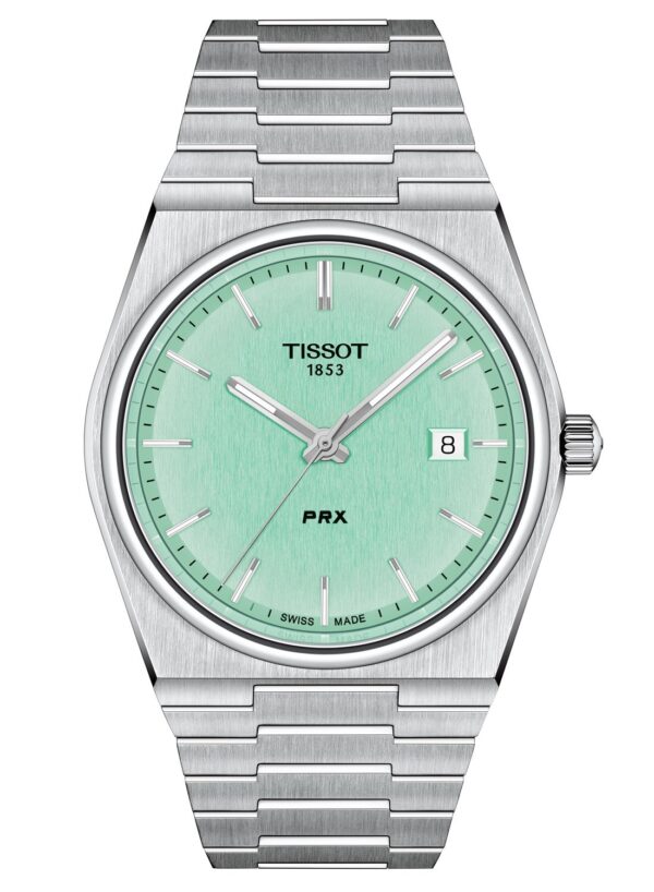 Tissot T137.410.11.091.01 Herrenuhr PRX 40 205 Türkis