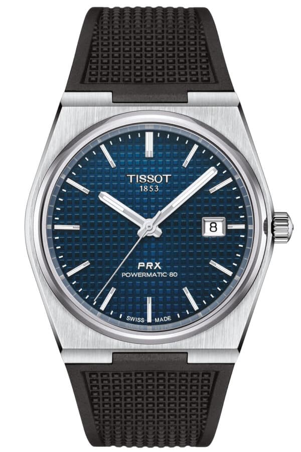 Tissot T137.407.17.041.00 Herrenuhr Automatik PRX Powermatic 80 Schwarz/Blau