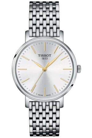 Tissot T143.210.11.011.01 Damenuhr Everytime Zweifarbig