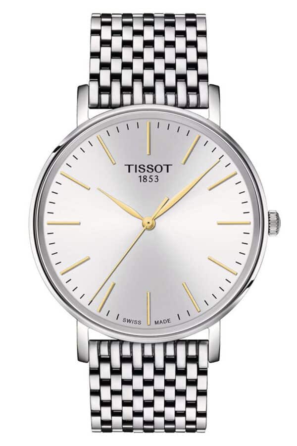 Tissot T143.410.11.011.01 Herrenuhr Everytime Zweifarbig