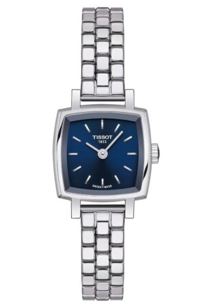 Tissot T058.109.11.041.01 Damenuhr Lovely Square Blau