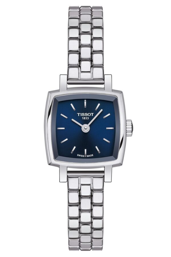 Tissot T058.109.11.041.01 Damenuhr Lovely Square Blau