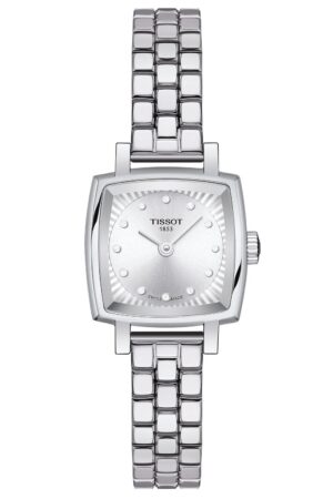 Tissot T058.109.11.036.01 Damenuhr Lovely Square Silberfarben