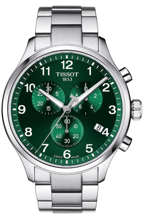 Tissot T116.617.11.092.00 Herrenuhr Chrono XL Classic Stahl/Grün