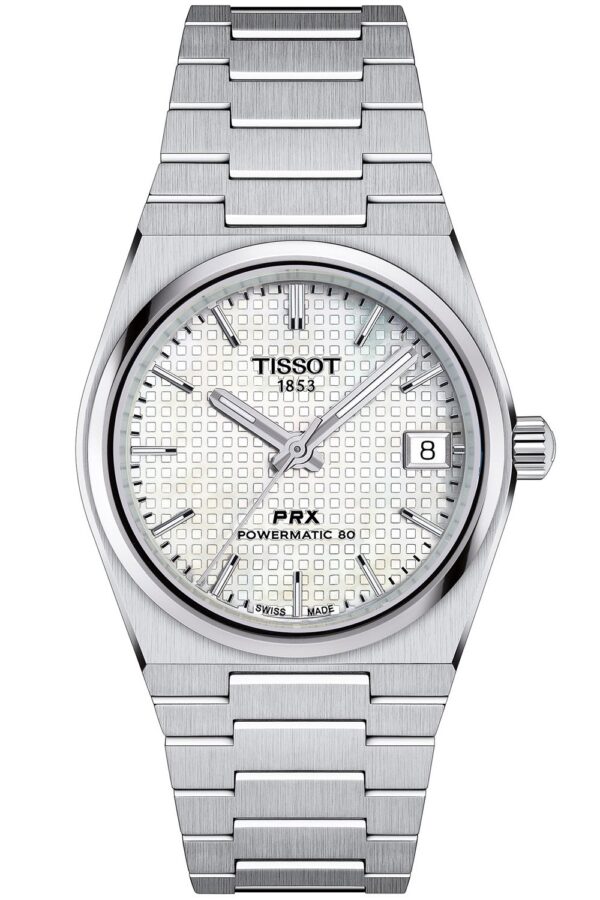 Tissot T137.207.11.111.00 Damenuhr Automatik PRX 35 mm Weiß