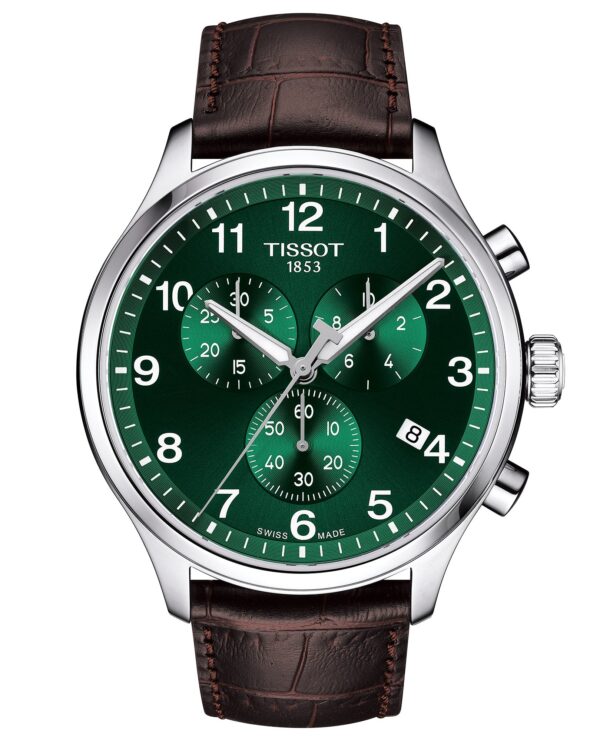 Tissot T116.617.16.092.00 Herren-Armbanduhr Chrono XL Braun/Grün