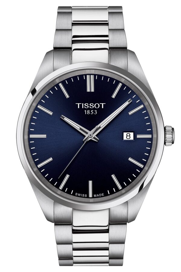 Tissot T150.410.11.041.00 Herrenuhr Quarz PR 100 Stahl/Blau