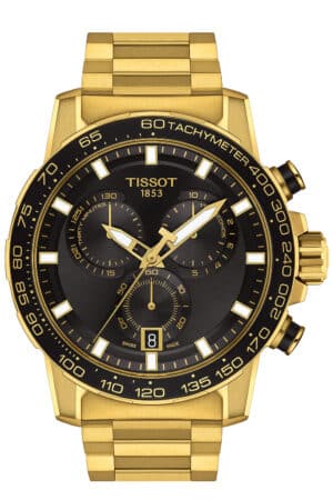 Tissot T125.617.33.051.01 Herrenuhr Chronograph Supersport Goldfarben