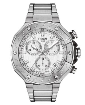 Tissot T141.417.11.031.00 Herrenuhr T-Race Chronograph Edelstahl/Silberfarben