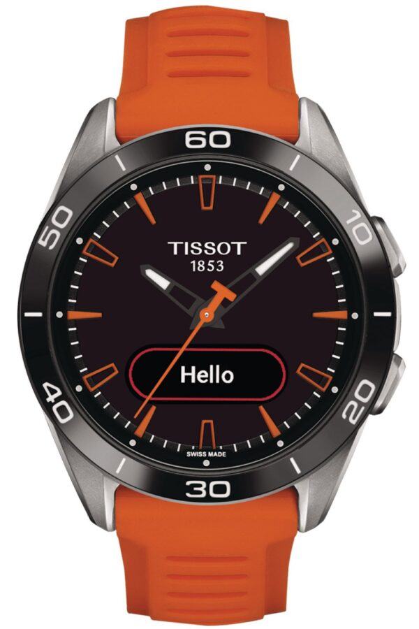 Tissot T153.420.47.051.02 Unisex-Uhr T-Touch Connect Sport Orange