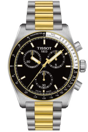 Tissot T149.417.22.051.00 Herren-Armbanduhr PR516 Chronograph Bicolor