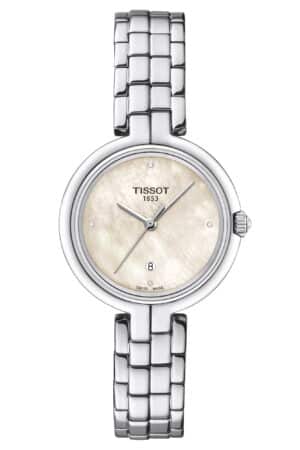 Tissot T094.210.11.116.02 Damen-Armbanduhr Flamingo Perlmutt