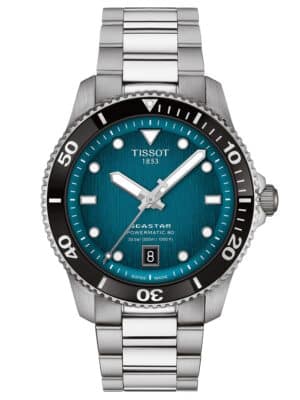 Tissot T120.807.11.091.00 Unisex Taucheruhr Automatik Seastar 1000 Türkis