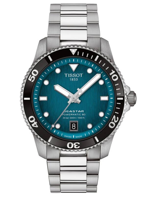 Tissot T120.807.11.091.00 Unisex Taucheruhr Automatik Seastar 1000 Türkis