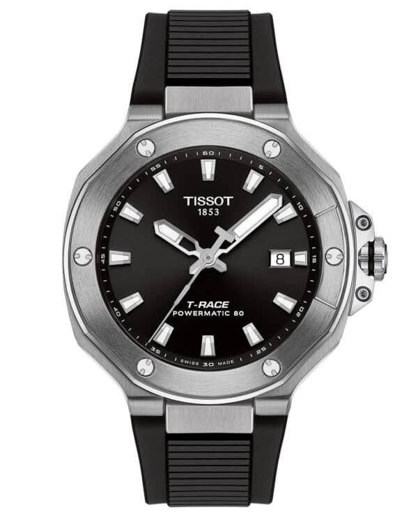 Tissot T141.807.17.051.00 Herrenuhr Automatik T-Race Powermatic 80 Schwarz