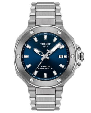 Tissot T141.807.11.041.00 Herren-Automatikuhr T-Race Powermatic 80 Blau