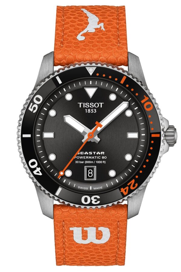 Tissot T120.807.17.051.00 Armbanduhr Automatik Seastar Wilson WNBA 2 Bänder