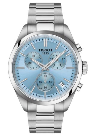 Tissot T150.417.11.351.00 Herrenuhr PR 100 Chronograph Eisblau