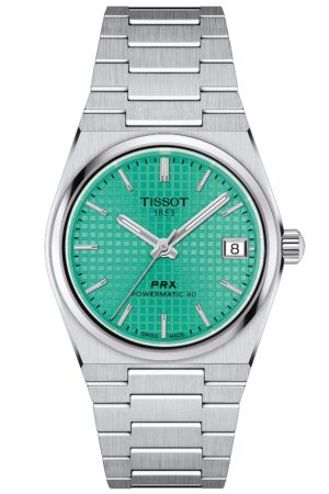 Tissot T137.207.11.091.01 Damenuhr Automatik PRX 35 mm Minzgrün