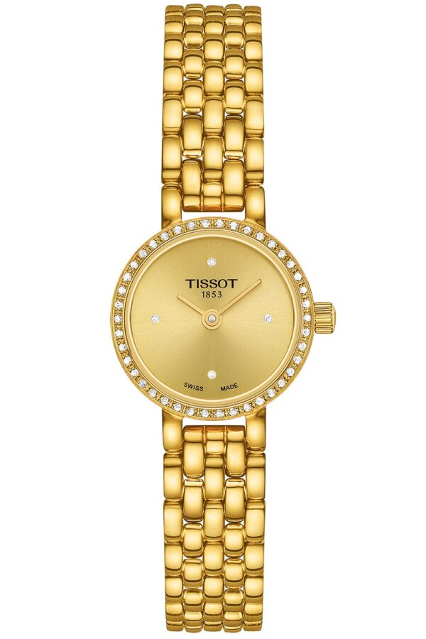 Tissot T140.009.63.026.00 Damenuhr Lovely Goldfarben mit Diamanten