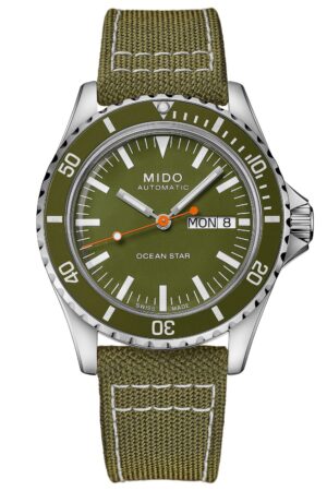 Mido M026.830.18.091.00 Taucheruhr Automatik Ocean Star Tribute Grün