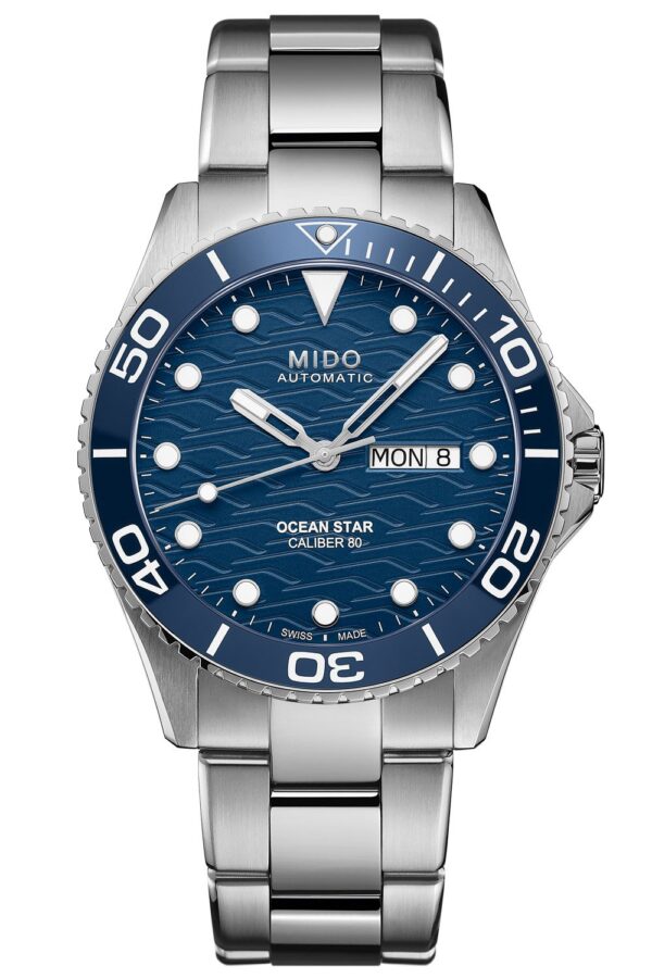 Mido M042.430.11.041.00 Herren Automatik-Taucheruhr Ocean Star 200C Blau