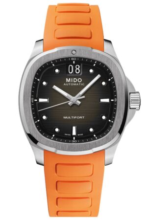 Mido M049.526.17.081.00 Automatik Herrenuhr Multifort TV Big Date Orange