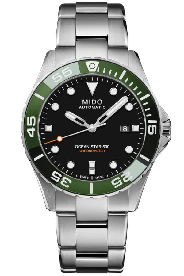 Mido M026.608.11.051.01 Automatik Herrenuhr Ocean Star 600 Chronometer Grün