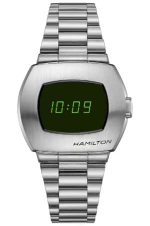 Hamilton H52414131 Armbanduhr PSR Digital Quarz Stahl Grün