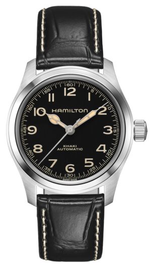 Hamilton H70405730 Herrenuhr Automatik Khaki Field Murph Auto 38 mm Schwarz