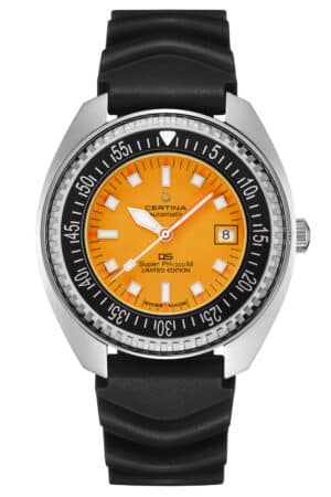 Certina C024.907.17.281.10 Herrenuhr DS Super PH1000M Schwarz/Orange LE