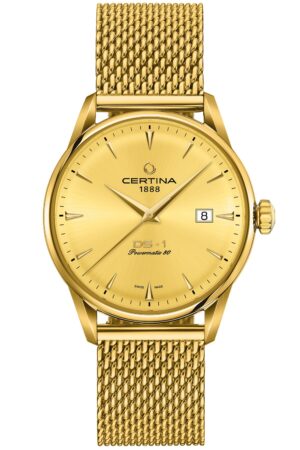 Certina C029.807.33.361.00 Herrenuhr Automatik DS-1 Goldfarben