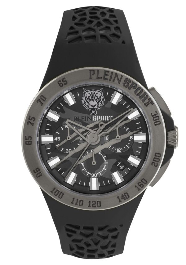 Philipp Plein PSABA0123 Herrenuhr Chronograph Thunderstorm Schwarz