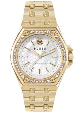 Philipp Plein PWJAA1223 Damenuhr Plein Extreme Lady Goldfarben