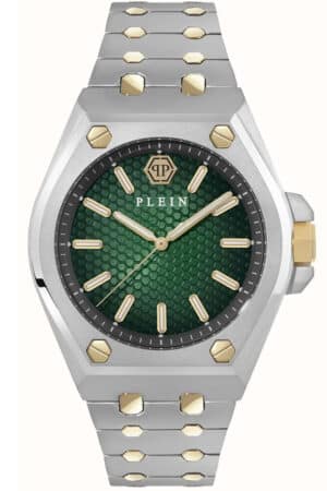 Philipp Plein PWPMA0224 Herrenarmbanduhr Extreme Gent Bicolor/Grün