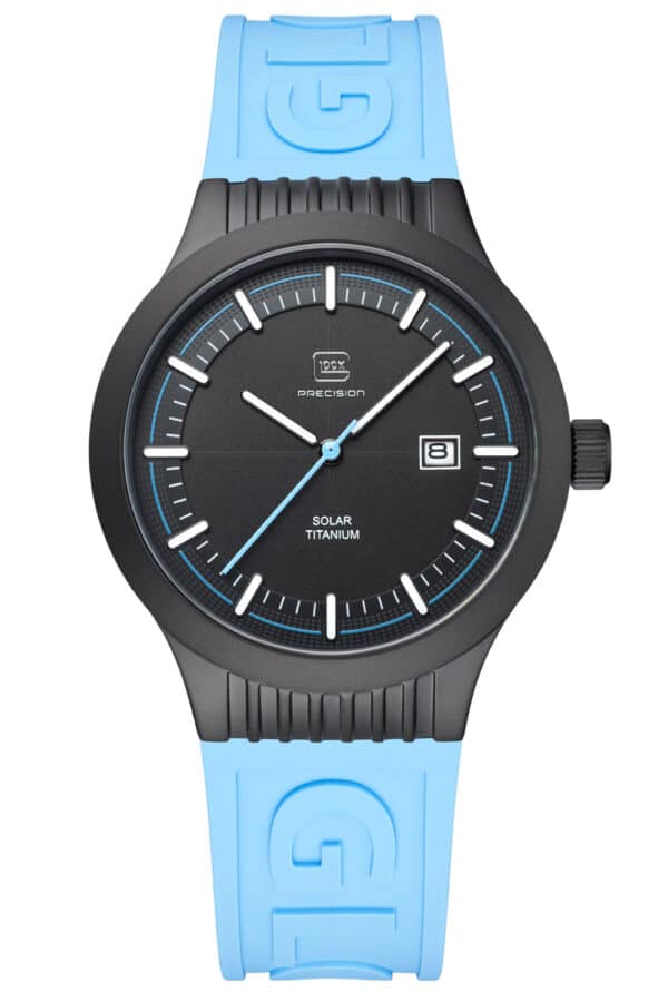 Glock GW-6-1-22 Herrenuhr Solar Titan Hellblau