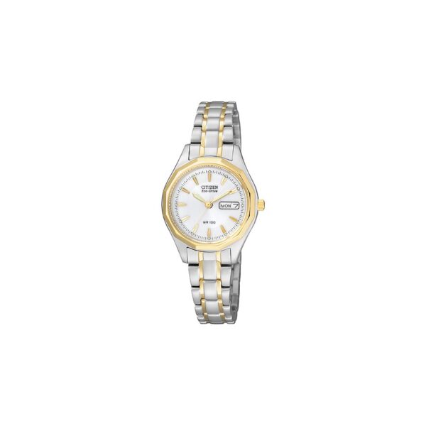 Citizen Damenuhr Elegant Eco-Drive EW3144-51AE Edelstahl