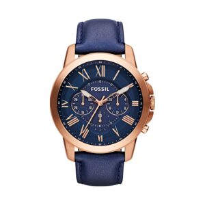 Fossil Chronograph FS4835 Edelstahl