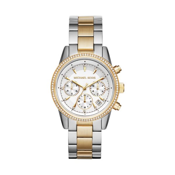 Michael Kors Chronograph Ritz MK6474 Edelstahl