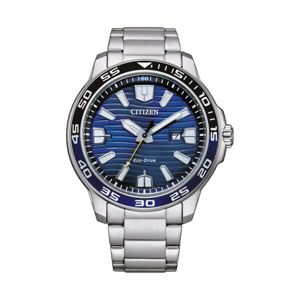 Citizen Herrenuhr Sport Eco-Drive AW1525-81L Edelstahl