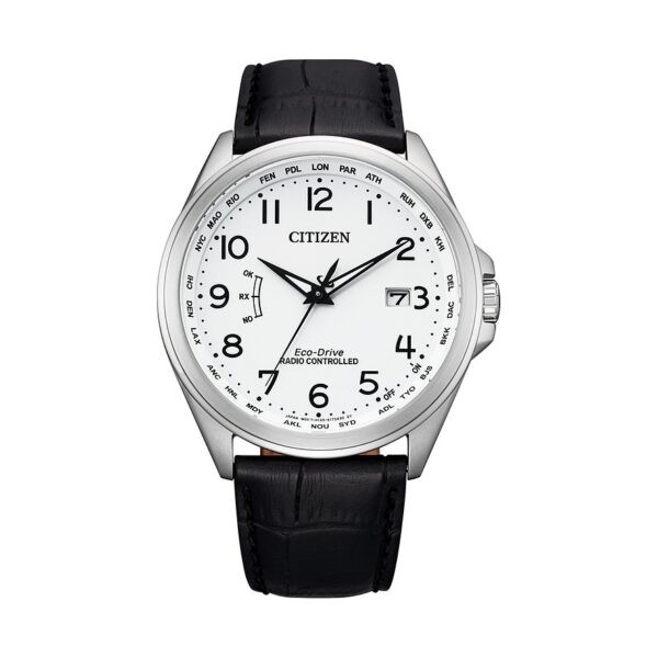 Citizen Herrenuhr Funkuhr Eco Drive CB0250-17A Edelstahl