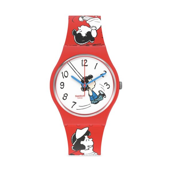 Swatch Unisexuhr SO28Z106 Kunststoff