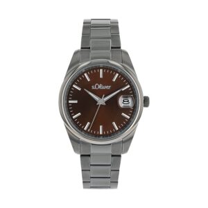 s.Oliver Herrenuhr 2033529 Edelstahl