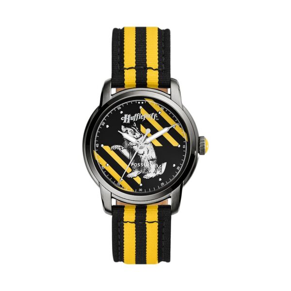 Fossil Unisexuhr Harry Potter Hufflepuff LE1159 Edelstahl