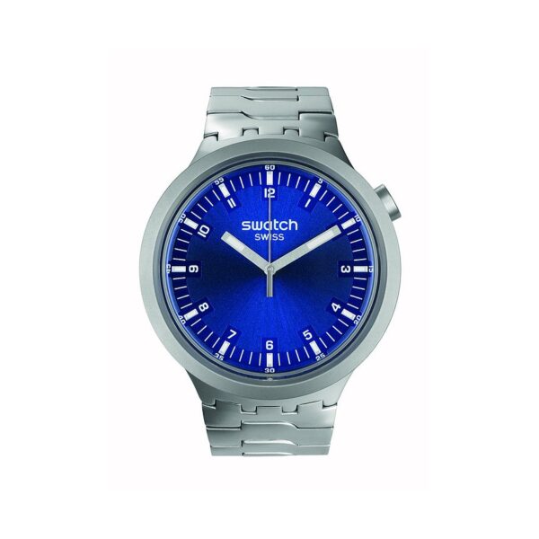 Swatch Unisexuhr SB07S102G Edelstahl