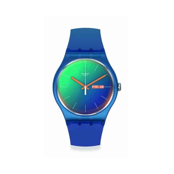 Swatch Unisexuhr SO29N708 Kunststoff