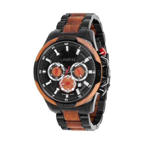 Laimer Chronograph U-0194 Edelstahl