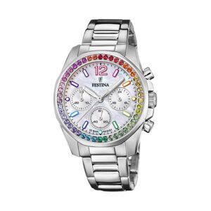 Festina Chronograph Boyfriend Collection F20606/2 Edelstahl